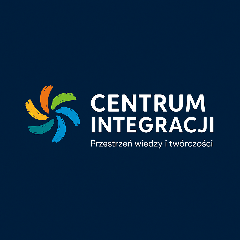 Logo Stowarzyszenia Centrum Integracji – przestrzeń wiedzy i twórczości
